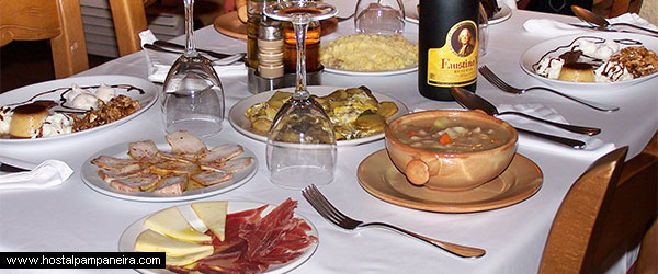 Comida restaurante Alpujarra